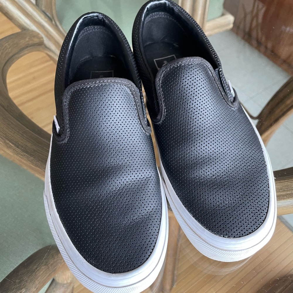 *SOLD* Leather Vans